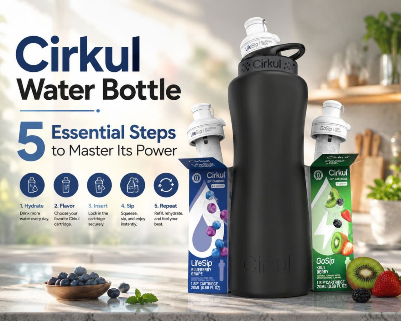 Cirkul Water Bottle