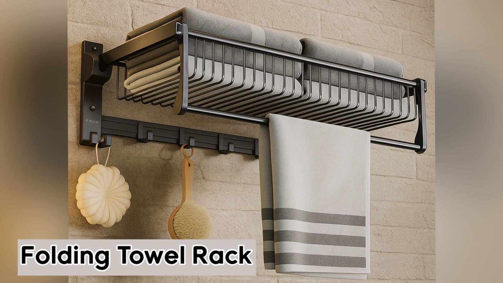 Folding Towel Rack