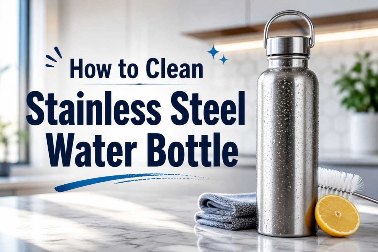 How to Clean Stainless Steel Water Bottle