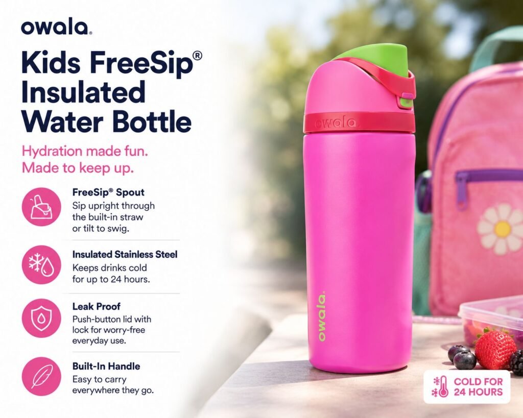 Owala Kids Water Bottle