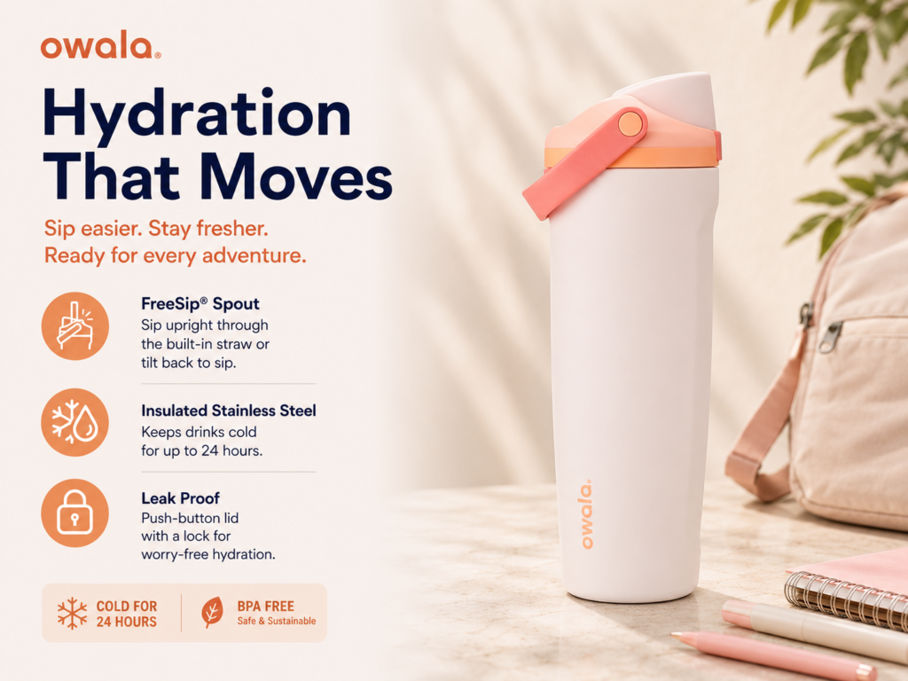 Owala Golf Water Bottle