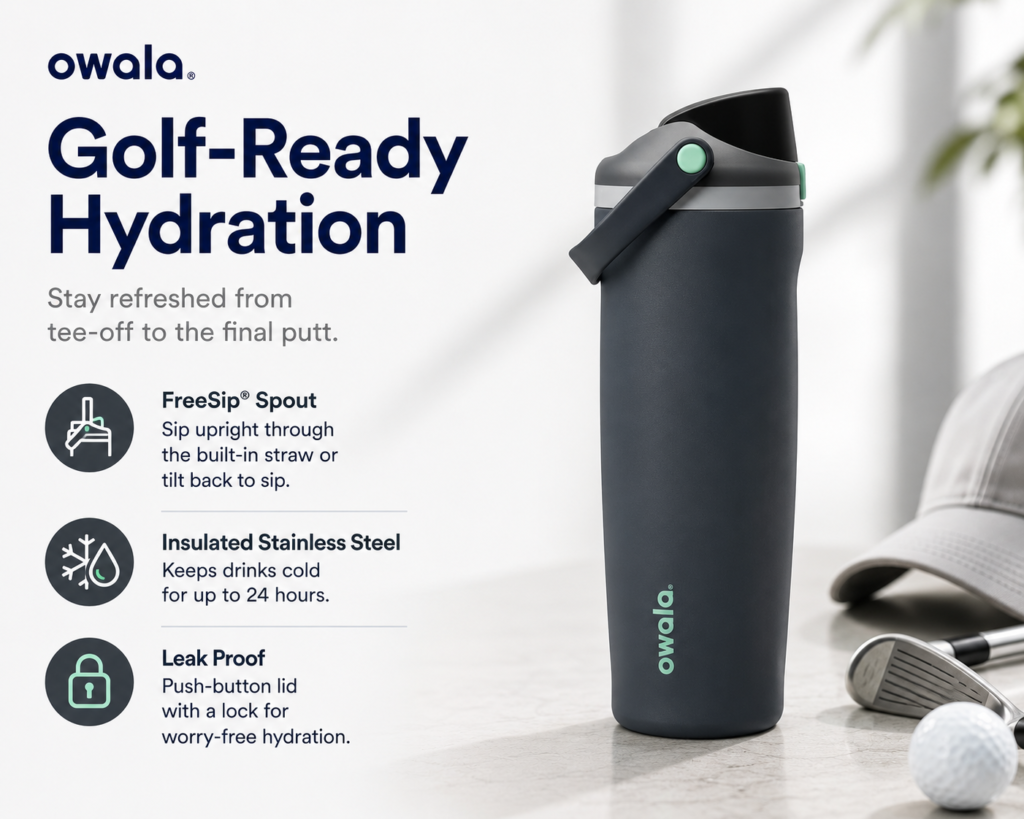 Owala Golf Water Bottle