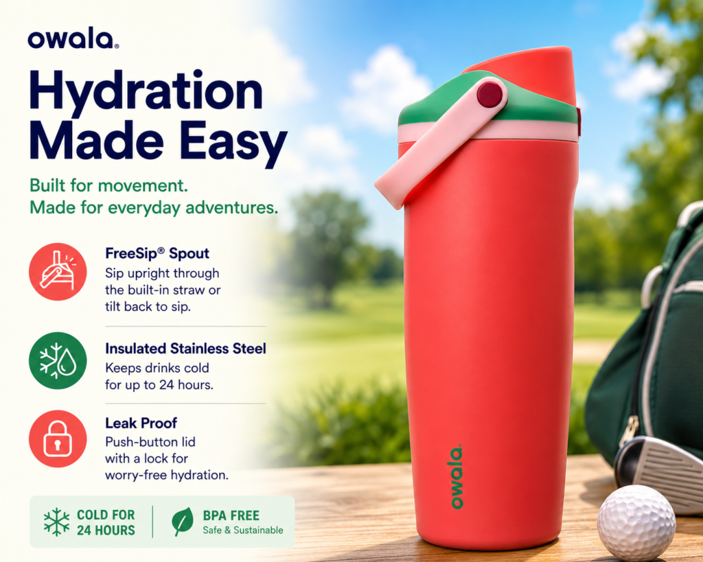 Owala Golf Water Bottle